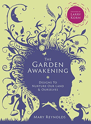 Book cover with floral designs and a silhouette of a face.