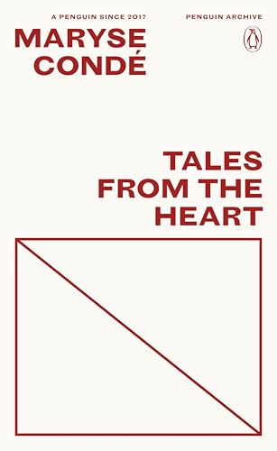 Book cover: "Tales from the Heart" by Maryse Condé, with abstract red design.