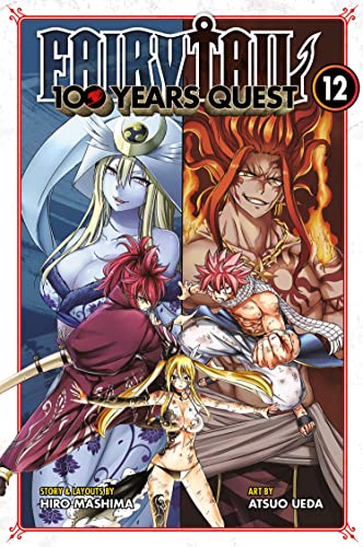 Fairy Tail: 100 Years Quest 12" manga cover with colorful character art.