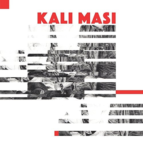 Album cover for Kali Masi, featuring abstract black and white imagery.