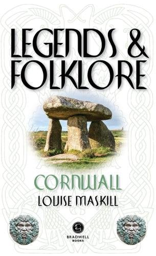 Book cover: "Legends & Folklore Cornwall" with stone circle image.