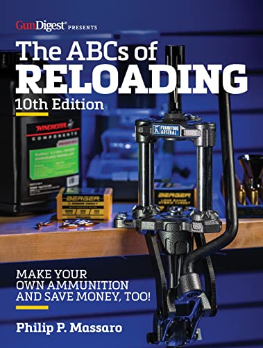 Book cover: "The ABC's of Reloading," showing reloading press and ammunition.