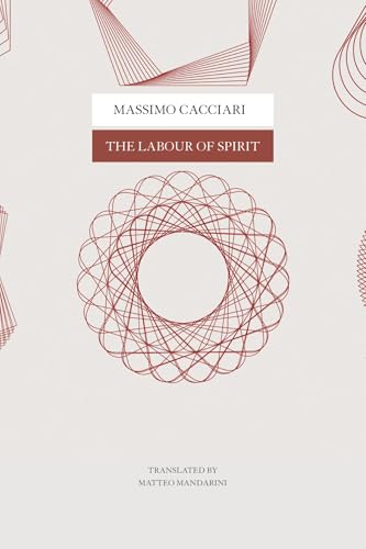 Book cover: "The Labour of Spirit" with abstract red line art.