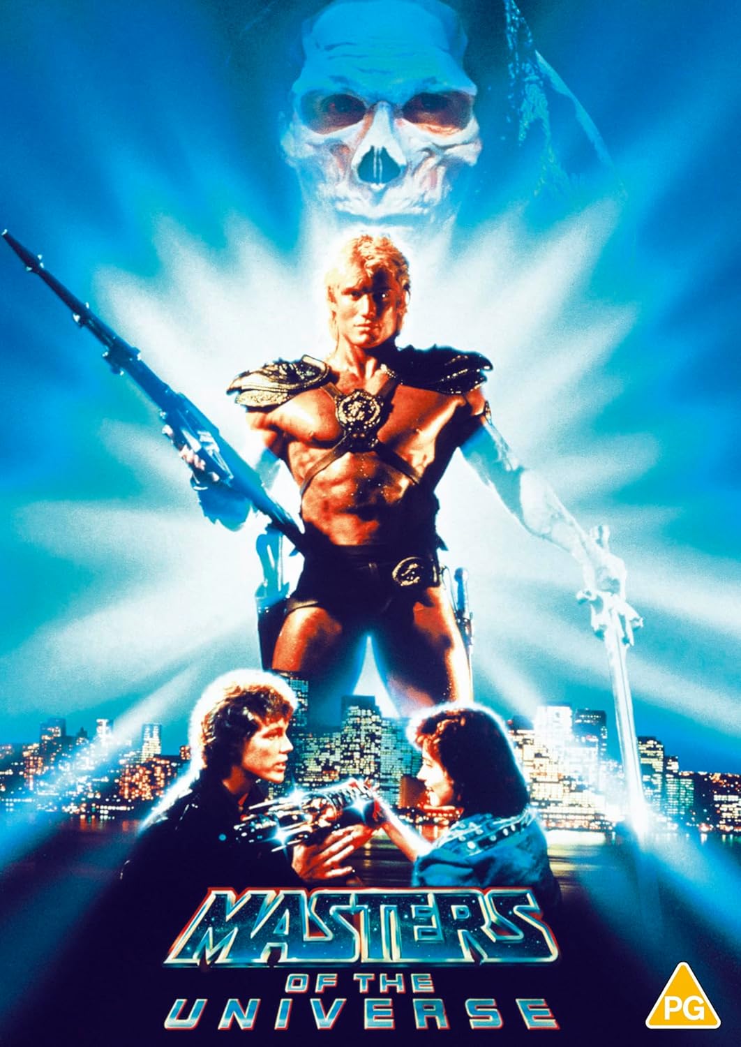 Masters of the Universe DVD cover featuring He-Man and Skull Man.