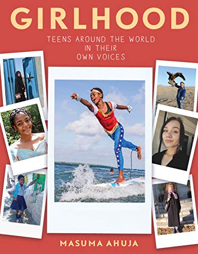 Book cover featuring photos of diverse teenage girls, titled "Girlhood.