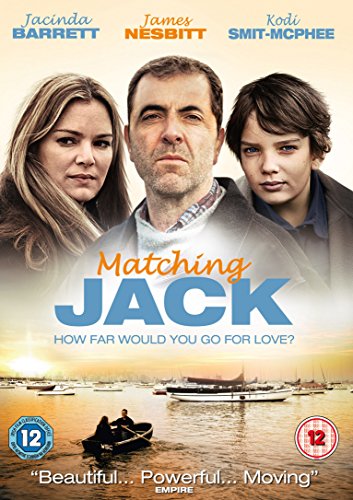 DVD cover for "Matching Jack" featuring three actors and a coastal scene.