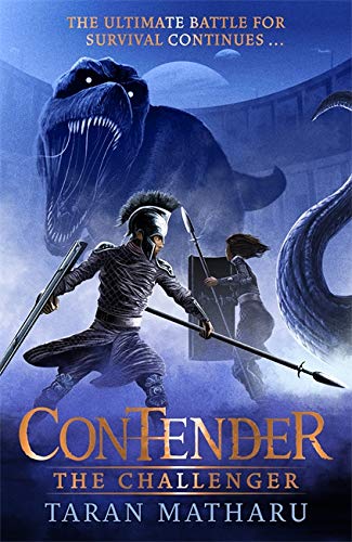 Book cover depicting warriors with spears facing a large, blue sea creature.