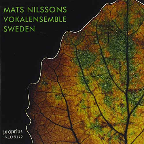 CD cover for Mats Nilsson's Vocal Ensemble, featuring a leaf.