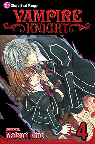 Manga cover art featuring a male character with silver hair holding a gun behind a girl.