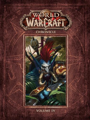 “World of Warcraft Chronicle Volume 4” book cover featuring an orc warrior.