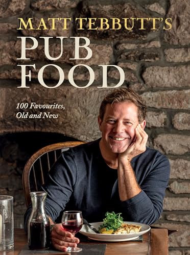 Cookbook cover featuring chef Matt Tebbutt and pub-style food.