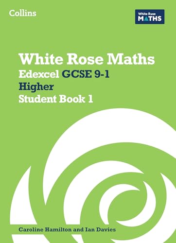 Green textbook cover with white text: "Edexcel GCSE 9-1 Higher Student Book 1".