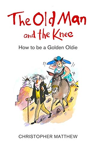 Book cover: an older man and woman riding a donkey up a hill.