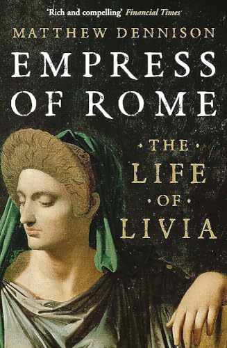 Book cover featuring a portrait of a Roman woman, Livia.