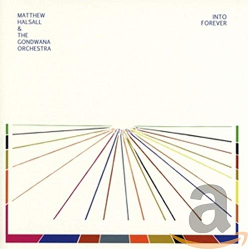 CD cover for Matthew Halsall & The Gondwana Orchestra, radiating lines.