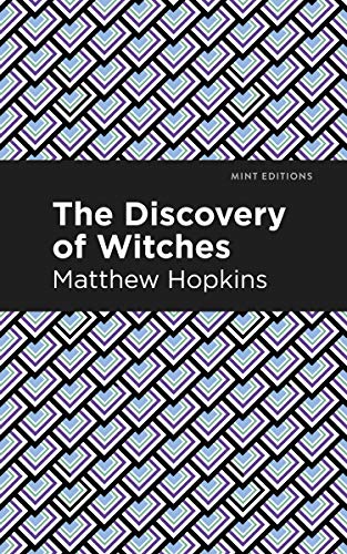 Book cover for “The Discovery of Witches” with geometric pattern.