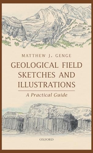 Book cover featuring geological mountain sketches, title, author name, and Oxford logo.