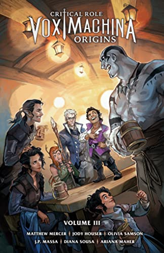 Cover of “Critical Role: Vox Machina Origins Volume III” comic book.