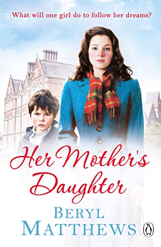 Book cover featuring a woman in a blue coat and a young boy.