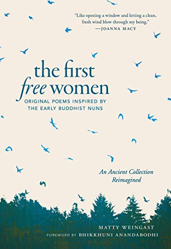 Book cover: "The First Free Women," poems inspired by Buddhist nuns.