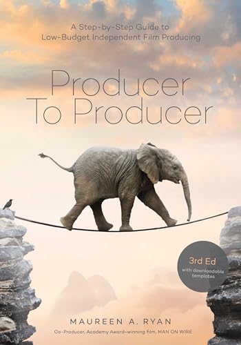 Book cover: "Producer to Producer" with an elephant on a tightrope.
