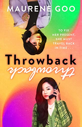Book cover for "Throwback" featuring young women and vibrant colors.