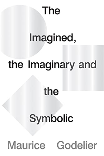 Book cover with abstract geometric shapes and title: "The Imagined, the Imaginary and the Symbolic".