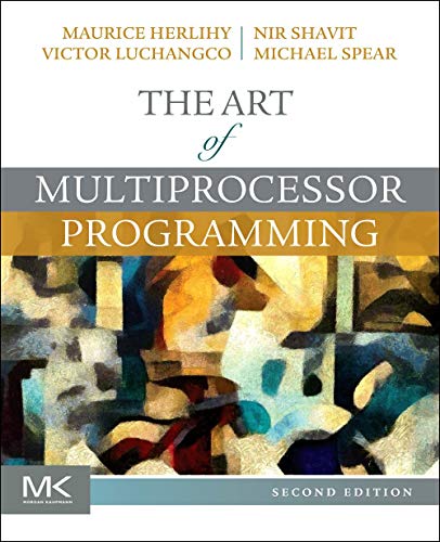Book cover: "The Art of Multiprocessor Programming," second edition.