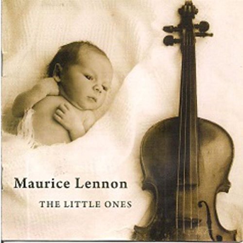 CD cover featuring a baby and a violin, with text “Maurice Lennon”.