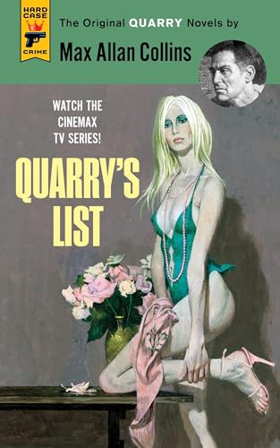 Book cover featuring a blonde woman in a green swimsuit beside a flower vase.