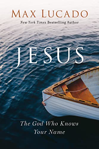 Book cover featuring a small boat on dark water with title Jesus: The God.