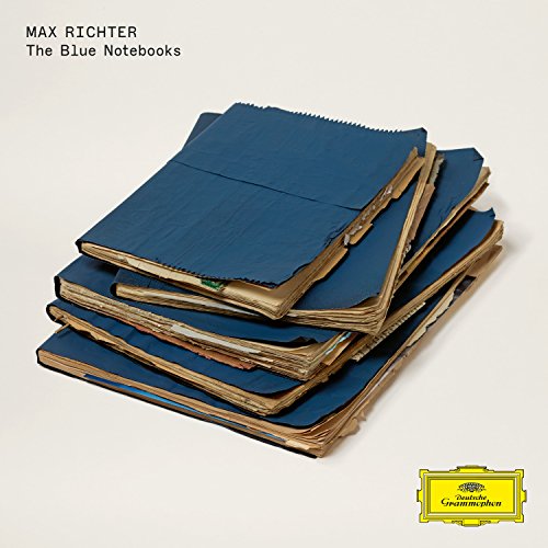 A stack of weathered blue notebooks on a plain white background.