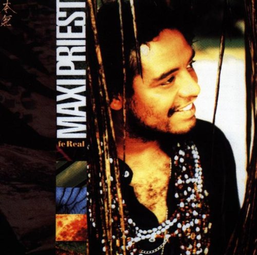 CD cover for Maxi Priest’s “Fe Real” featuring a portrait of the artist.