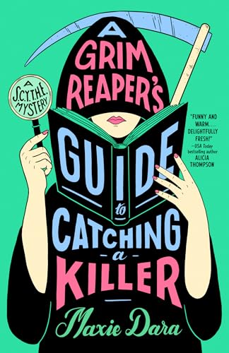 Book cover: hooded figure reading “A Grim Reaper’s Guide to Catching a Killer.”