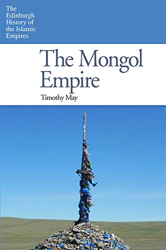 Book cover: “The Mongol Empire” with a landscape and stacked offerings.