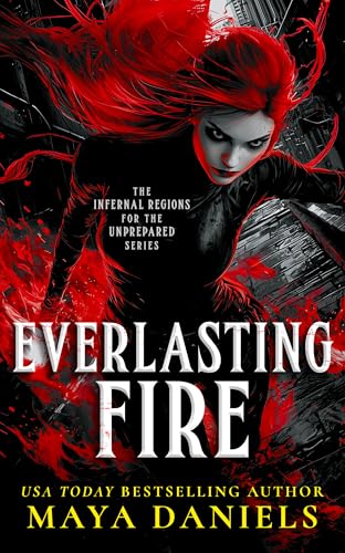 Book cover featuring a woman with red hair against a city backdrop.