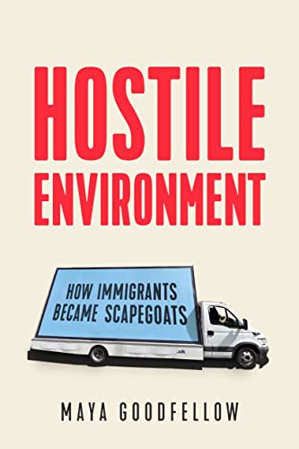Book cover: "Hostile Environment" with an image of a removal van.
