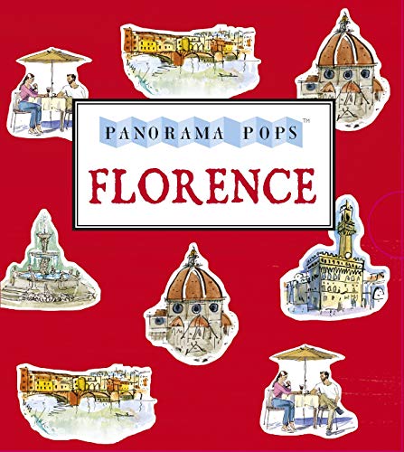 Florence Panorama Pops: illustrated pop-up book with city landmarks and scenes.