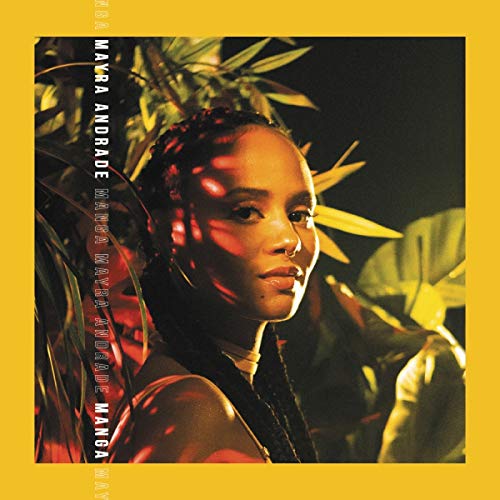 CD cover for Mayra Andrade’s “Manga” featuring a portrait of the artist.