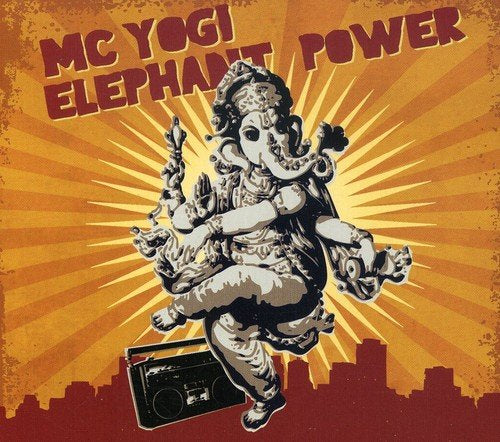 CD cover for “Elephant Power” by MC Yogi, featuring Ganesha.
