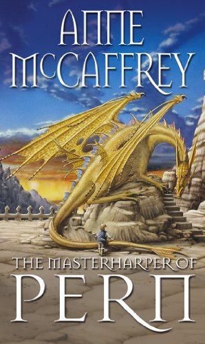 Book cover: golden dragon overlooking a small figure on stone steps.