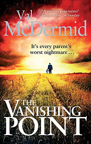 Book cover: stormy sky over a field, silhouette of a person with a child.