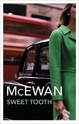 Book cover featuring a woman in a green coat beside a black car.