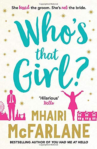 Book cover with teal title, pink silhouettes, and London cityscape.