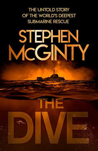 Book cover showing a submarine on the ocean surface against a dark, glowing background.