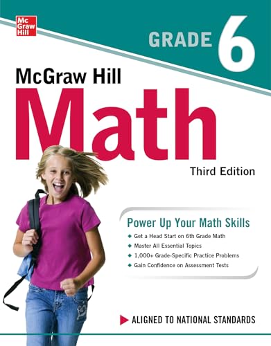 Sixth grade math textbook cover with a student and teal background.