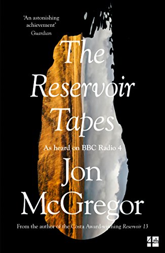 Book cover: "The Reservoir Tapes" by Jon McGregor, featuring a mountain image.