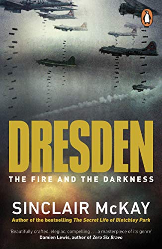 Book cover showing military aircraft dropping bombs over a dark, smoky landscape.