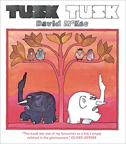 Book cover: elephants and birds in a colorful, illustrated scene.
