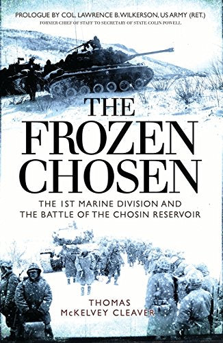 Book cover depicting soldiers and tanks in a snowy, mountainous landscape.